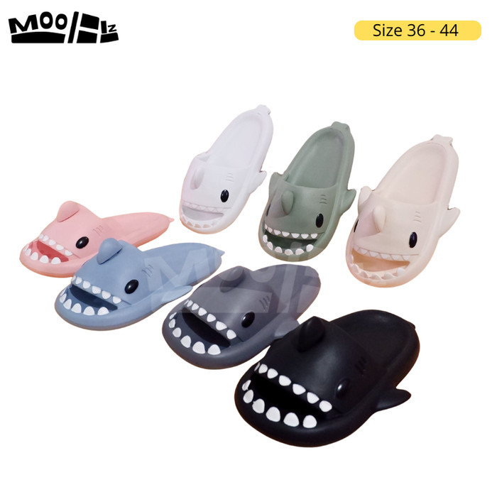 Sendal Hiu Sandal Slop Hiu Sendal Shark Wanita Dewasa Sandal Sendal