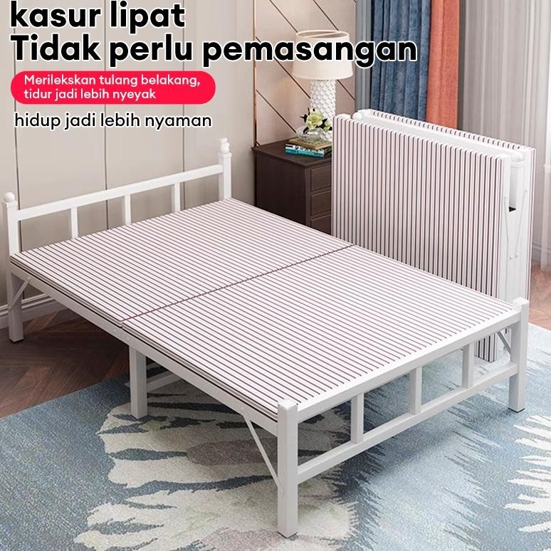 Ranjang Lipat Kasur Lipat Folding Bed Kasur Lipat Ranjang Lipat Folding Bed Portable