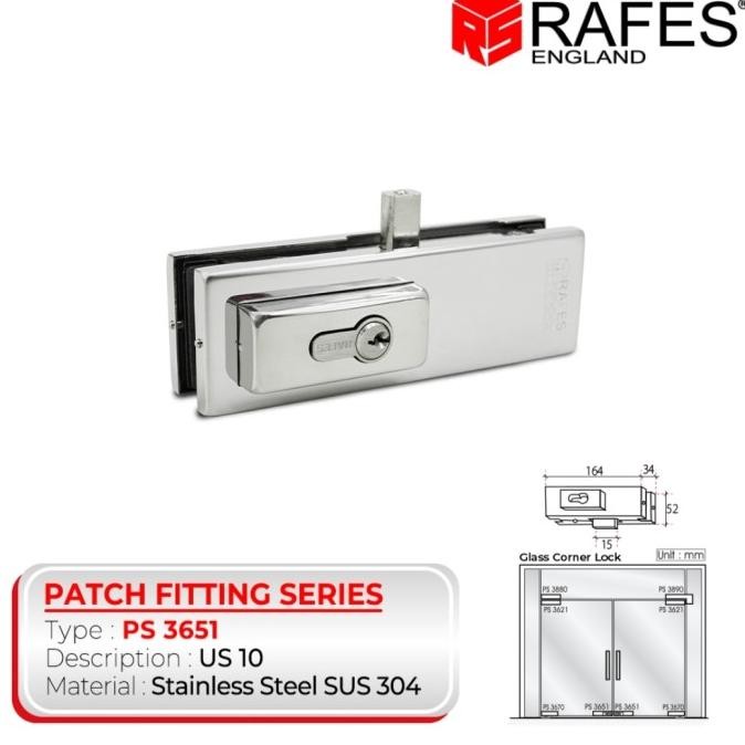 Promo Patch Fitting/3651/Rafes Original