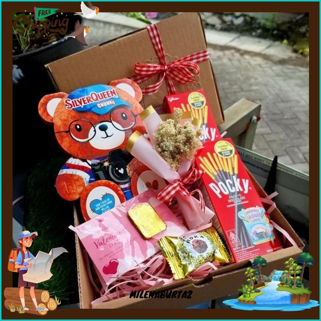 

Hampers Silverqueen Bear Coklat Silverqueen Hampers Valentine Kado Coklat Murah Kado Coklat Spesial Kado Pacar Kado Coklat Spesial Valentine Days Cod