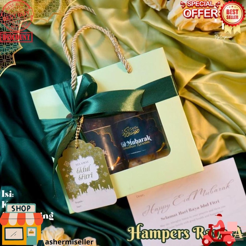 

Hampers Lebaran Idul Fitri Parcel Kue Kering Makanan Snack Hadiah Hari Raya Gift Box Ramadhan Idul Adha Murah Bermanfaat Lengkap Premium Soes Eid Mubarak Paket Kue Raya D Cod