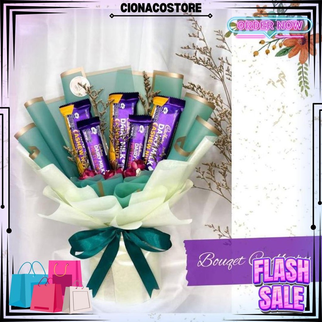 

Buket Coklat | Bouqet Cadbury | Buket Dairy Milk | Buket Graduation | Buket Valentine | Buket Hadiah D Sale
