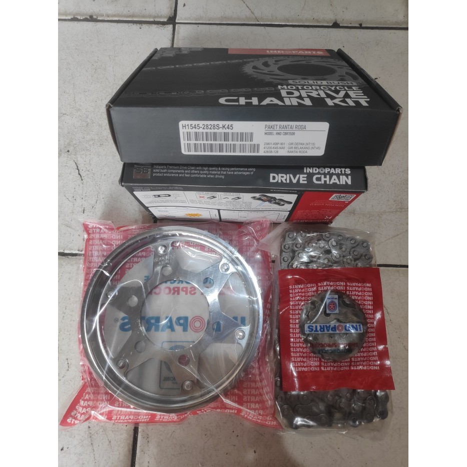 Bagus Paket Gear Gir Set Gearset Cbr 150 R Cbr 150R K45N K45R Indoparts
