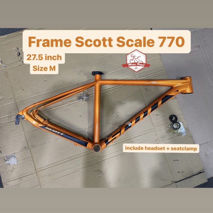 Frame Scott Scale 770 27.5" inch Alloy Sepeda Gunung MTB QR Ringan New