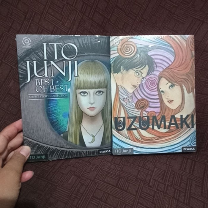 TERLARIS PRELOVED AND NEW SEGEL - MANGA KOMIK BUKU UZUMAKI JUNJI ITO MURAH MURAH