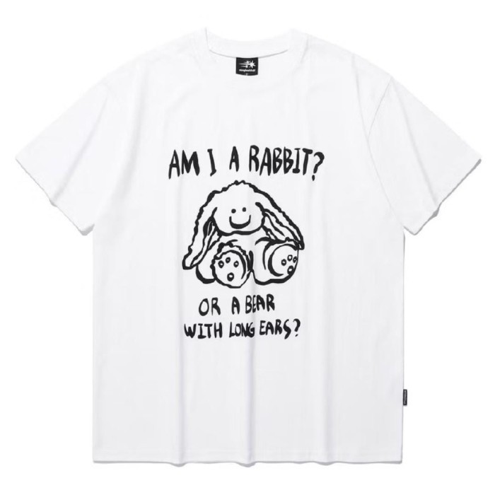 Aland Waikei Nice Ghost Club - Rabbit Or Bear Tee White