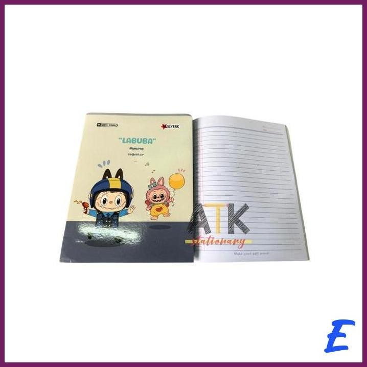 

| STV | BUKU TULIS KWARTO NEWSTAR 38 LEMBAR KARAKTER KUROMI , LABUBU MURAH NEW STAR ATK