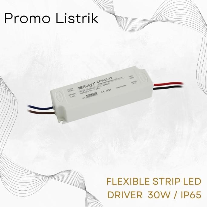 Murah Nerolight Flexible Strip Led Driver 30W - Ip65