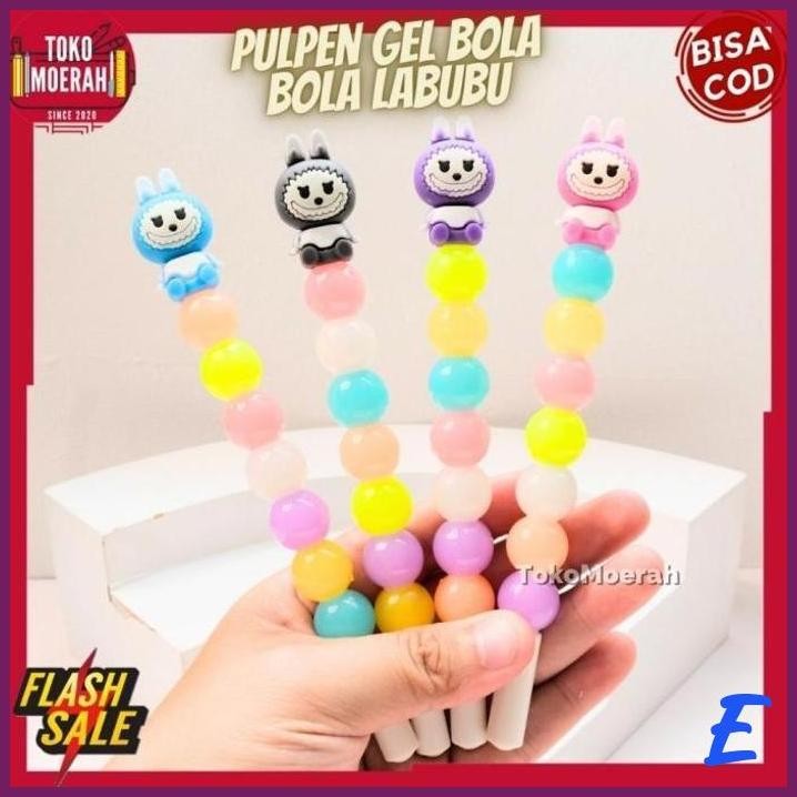 

| STV | PEN LUCU PEN BOLA BOLA LABUBU LUCU UNIK PULPEN LABUBU BOLA BOLA PULPEN GEL TINTA HITAM LABUBU IMUT UNIK TERMURAH COD