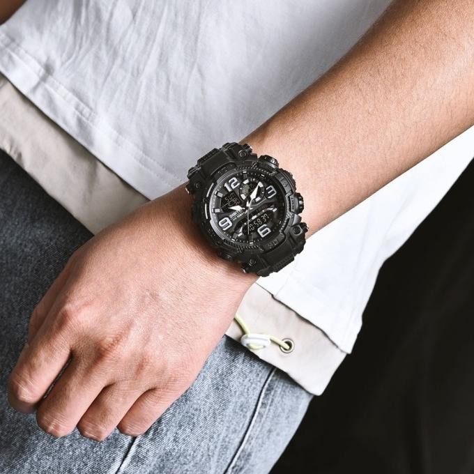 Murah Digitec Da-2030T Jam Tangan Pria Double Time Da2030T 2030 2030T