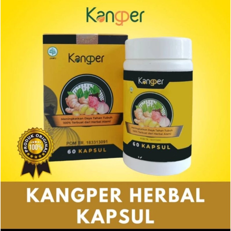 KANGPER KAPSUL HERBAL ATASI TELINGA BERDENGUNG BERDENGING OBAT TELINGA AMPUH BPOM