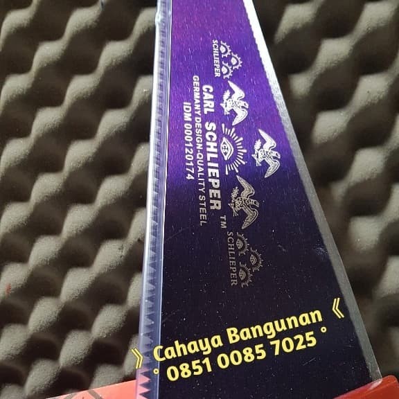 Gergaji Kayu Carl Schlieper Tjap Cap Tiga Mata 16" Inch Inc 16Inch