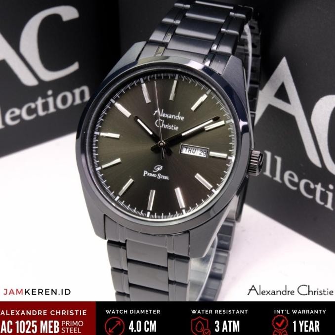 Murah Jamkeren Alexandre Christie Jam Tangan Pria Alexander Christie Ac 1025 Ac1025 Me Stainless Ste