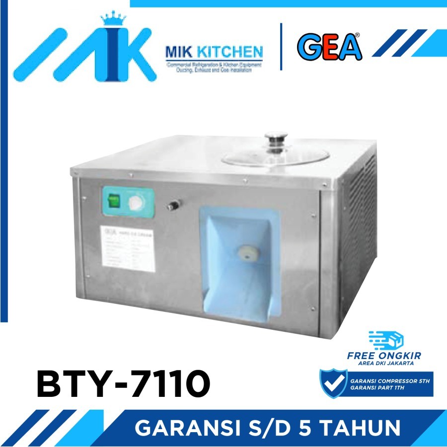 Hard Ice Cream Machine GEA BTY-7110 / Mesin Ice Cream
