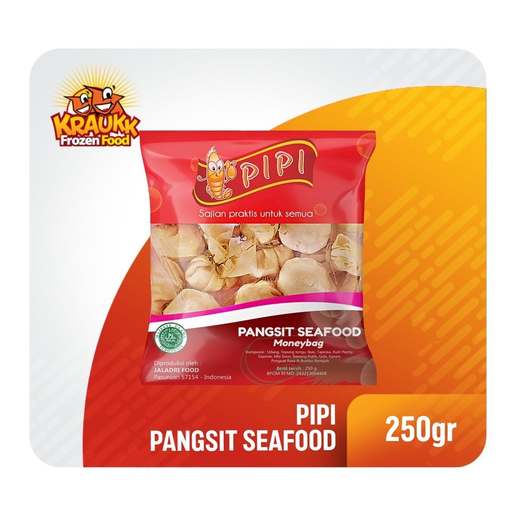 

Pipi Pangsit Seafood 250gr Enak