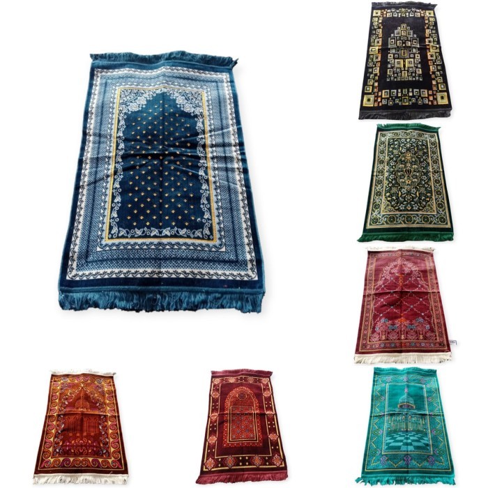 Terlaris Sajadah Alif Gold Spigel Turkey SALE