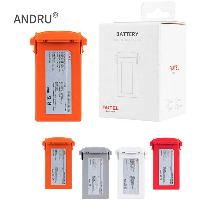 Andru Instrument Evo Nano Drone Accessory 2250mah Battery Replacement Plus Autel Battery