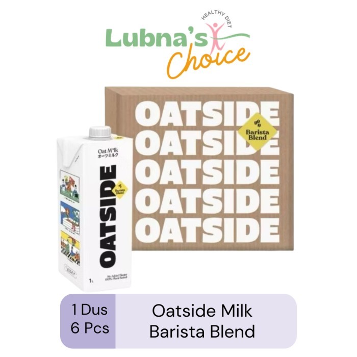 

Oatside Oat Milk Barista Blend 1 Dus isi 6 Pcs