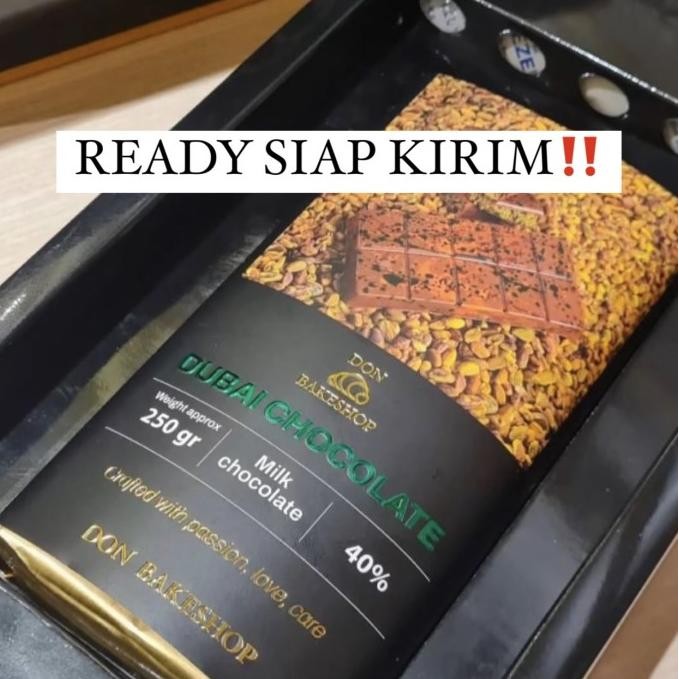 

DONBAKES COKLAT DUBAI PISTACHIO KUNAFAH DS10