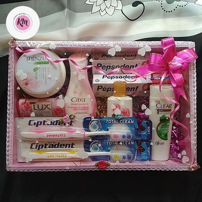 1 Set Paket Seserahan Duo Perlengkapan Mandi