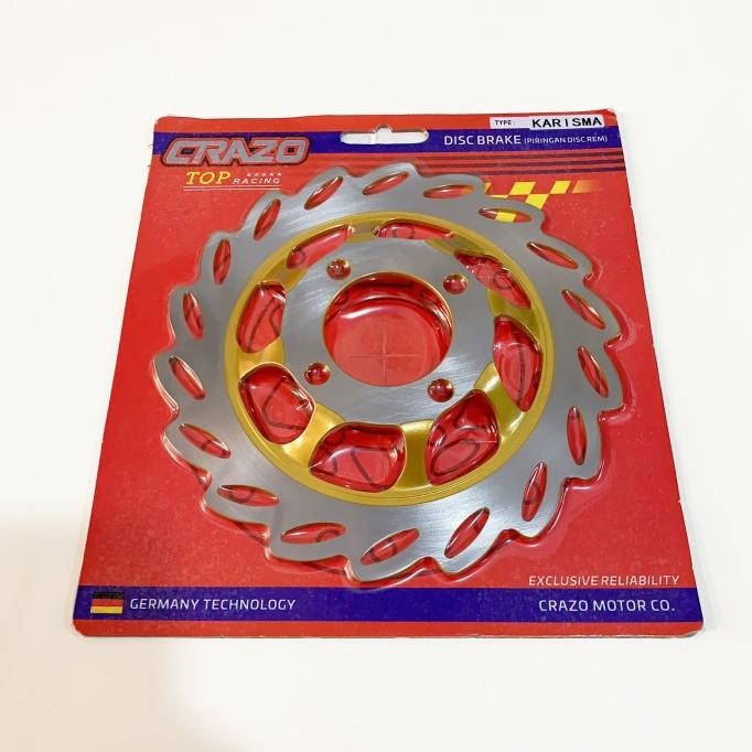 Promo Piringan Disc Cakram Depan Std Variasi Karisma125 Supra X 125 4Lubang COD