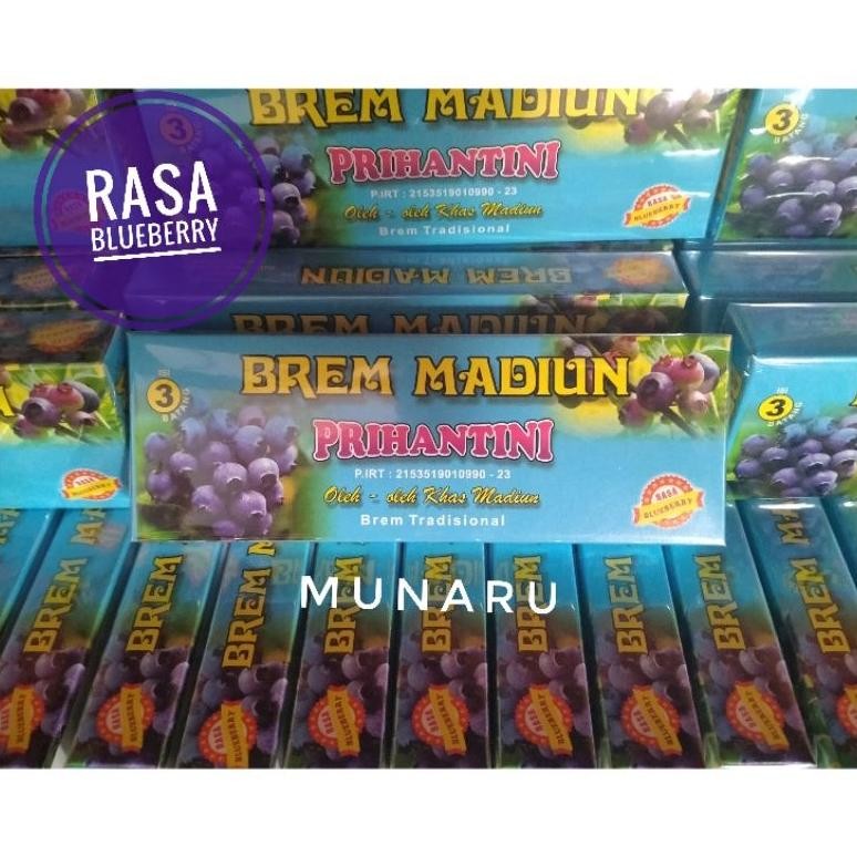 

NEW Brem Rasa Blueberry Asli Madiun Prihantini Bluberi MURAH BERKUALITAS