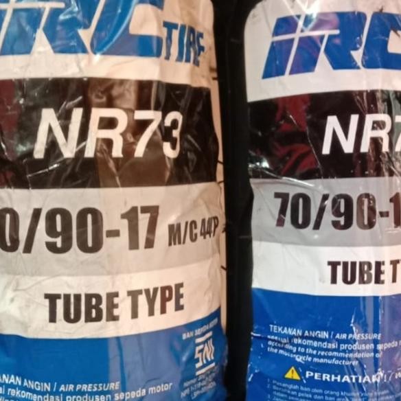 Ban Motor Tandar Ring 17 Epaang Irc Nr73 7090 8090 Tubetype