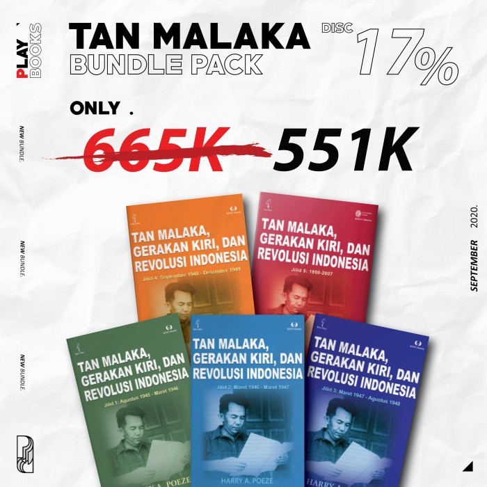 

######### PAKET BUNDLING - TAN MALAKA, GERAKAN KIRI, DAN REVOLUSI INDONESIA