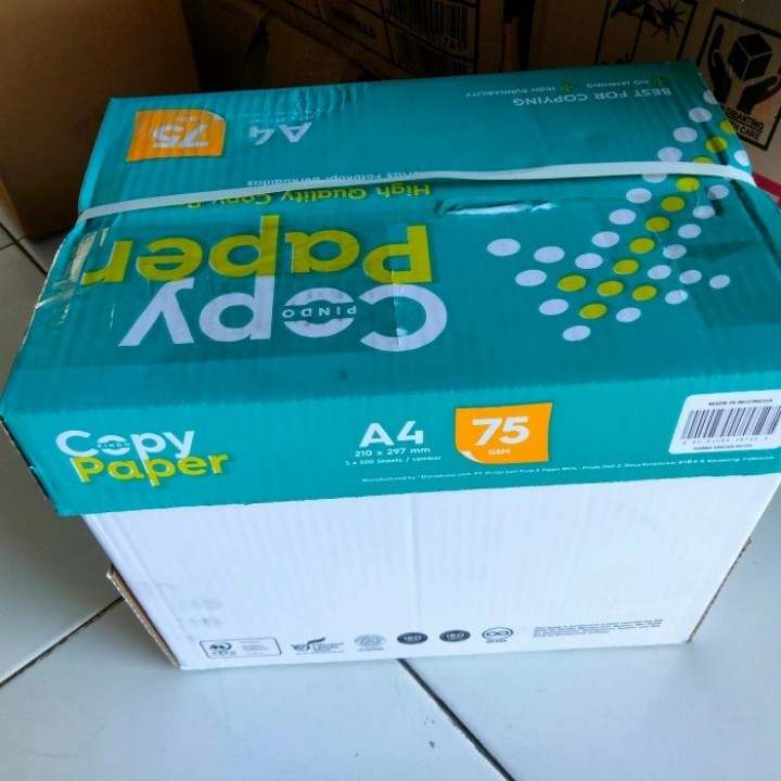 

KERTAS HVS A4 COPY PAPAER 70 Gram - PUTIH