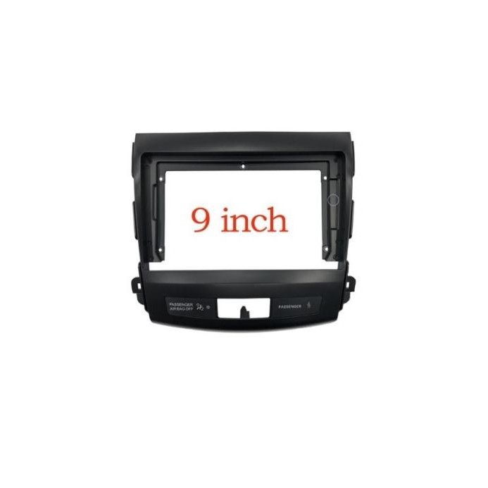 Frame headunit 9 inch Mitsubishi Outlander 2010 - 2018