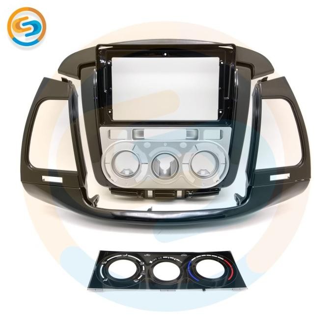 Frame head unit android 9 inch Toyota Innova 2005 - 2010