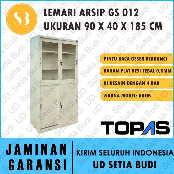 

BEBAS ONGKIR - Filling Cabinet Lemari Arsip Besi TOPAS GS 012