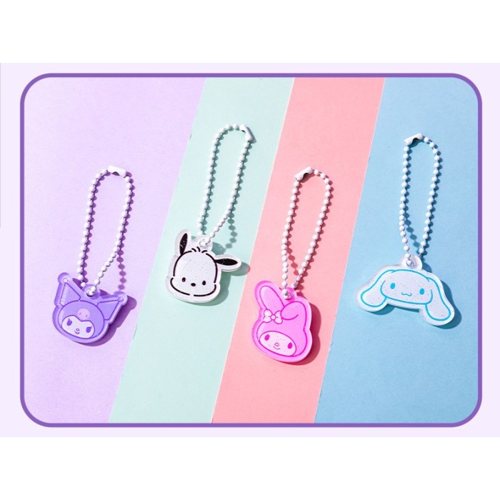 

Push-Pull Eraser For Elementary School Students Eraser Move + Gantungan Kunci Sanrio Penghapus Cetek