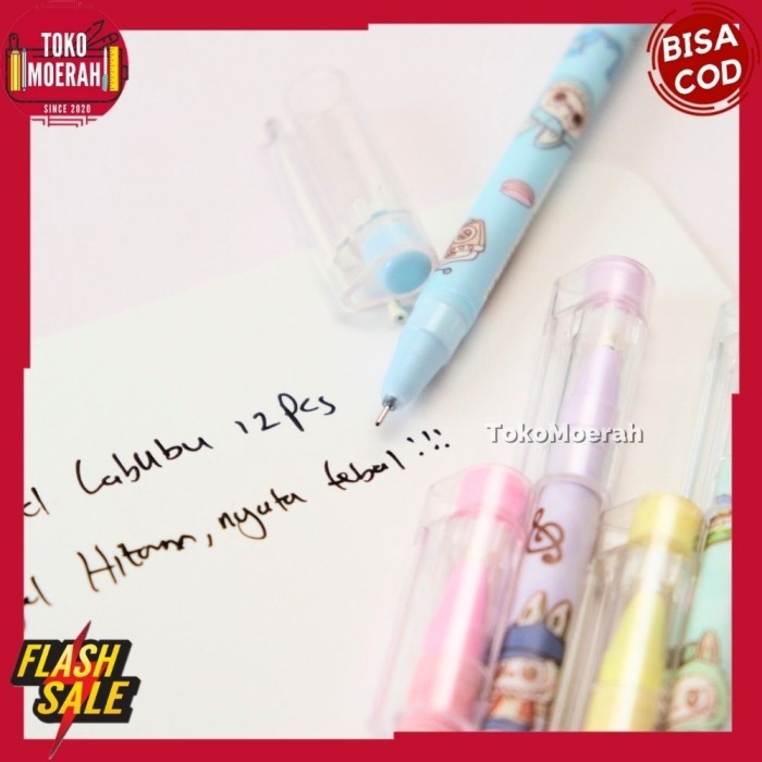 

Pen Gel Labubu 1 Set 12Pcs Pulpen Gel Labubu Set Lucu Unik Alat Tulis Sekolah Pulpen Gel Labubu Labu