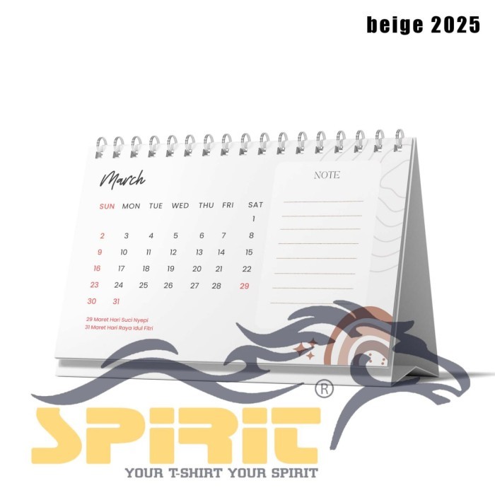 

Kalender 2025 Lengkap Duduk Kalender Meja Aesthetic Spiral Hiasan Unik Lucu Kantor Kamar Estetik
