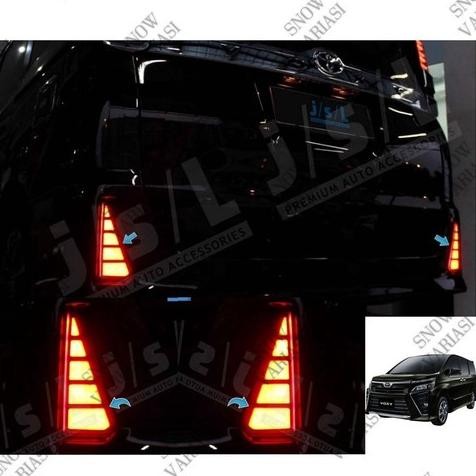 Toyota voxy lampu led rear bumper lamp lampu led voxy rear reflektor