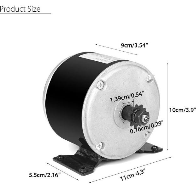 Generator Magnet Permanen 350W 1 Phase 24V Dc 2700 Rpm Wind Turbine