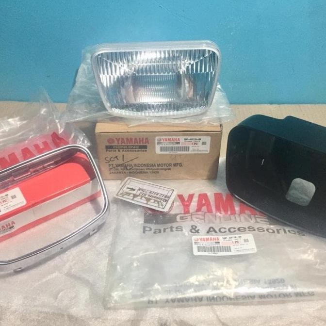 Reflektor lampu depan rx king rxking scorpio oval original