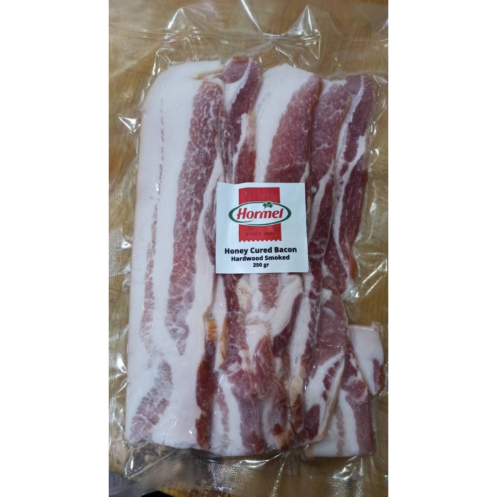 

HORMEL HONEY CURED BACON - REPACKING 250 GR (PORK)