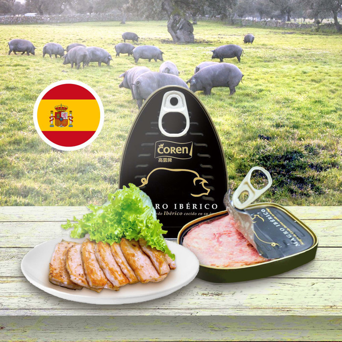 

COREN MAGRO IBERICO PORK LUNCHEON DAGING KALENG BABI SPAM MALING IMPOR