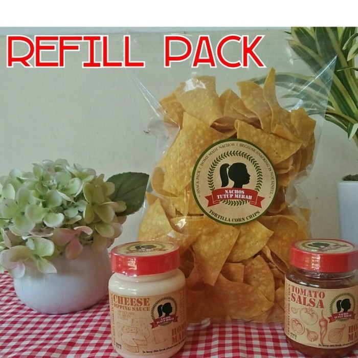 

CEMILAN SEHAT NACHOS TUTUP MERAH REFILL PACK