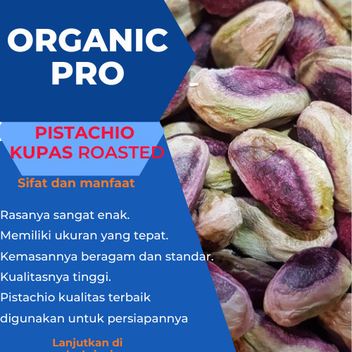 

PISTACHIO KUPAS ROASTED 250GR