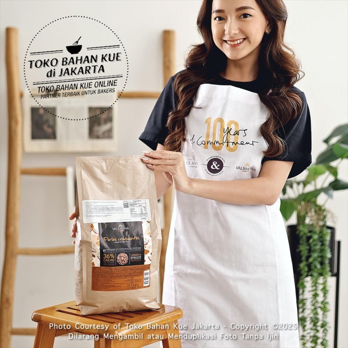 

VALRHONA - LES PERLES 36% CARAMELIA 250GR CRISPY PEARLS CARAMEL MILKY