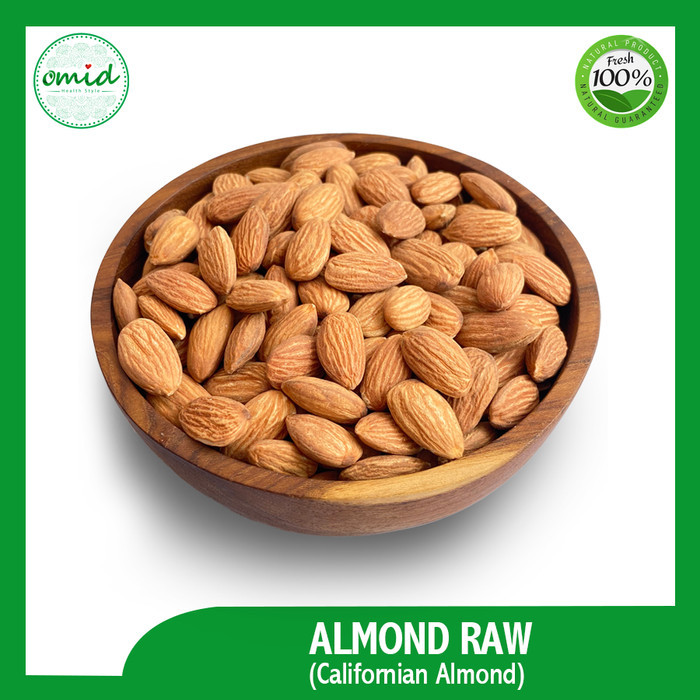 

1 KG - ALMOND RAW KACANG ALMOND MENTAH