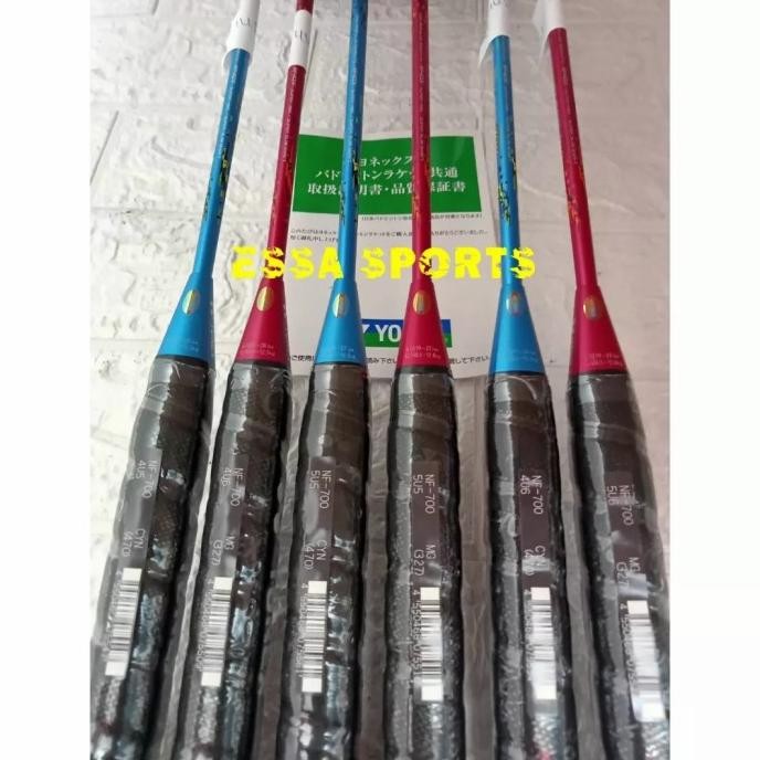 Miliki Raket Yonex Nanoflare 700 Nc New Color Jp Code Free Senar Grip Tas