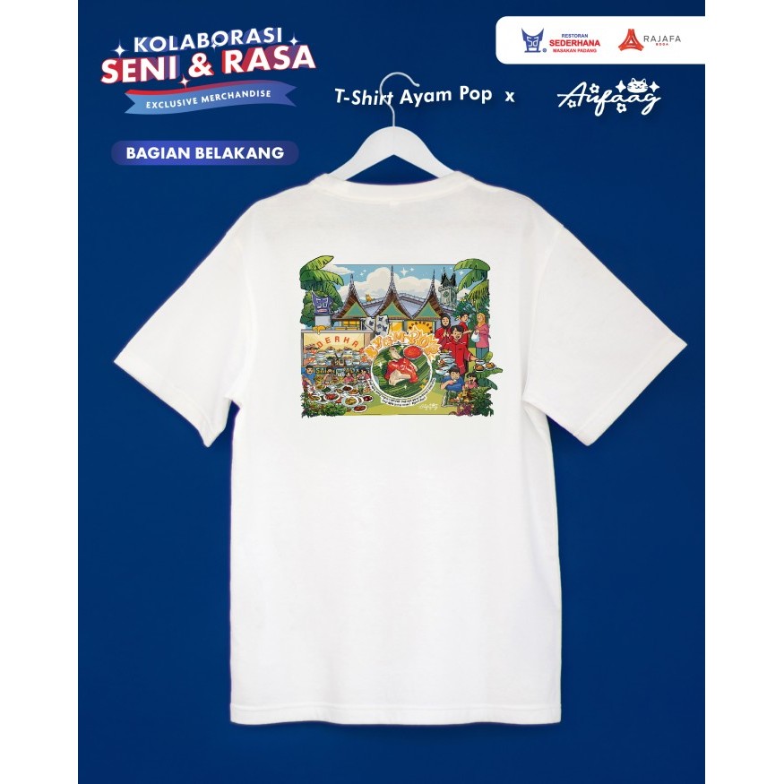 

RESTORAN SEDERHANA RAJAFA - COLLABORATION TSHIRT X AUFA