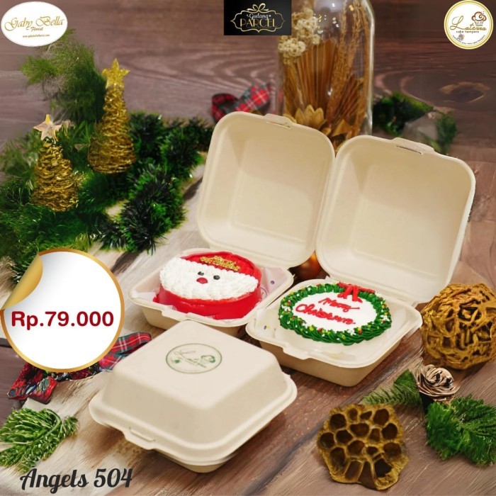 

ANGELS 504 LUNCHBOX NATAL BINGKISAN NATAL KUE NATAL HADIAH NATAL