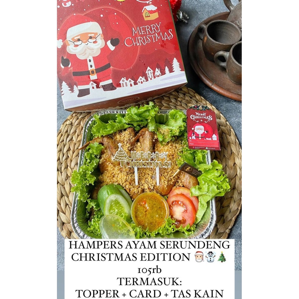 

AYAM SERUNDENG HAMPERS NATAL / CHRISTMAS EDITION 2022