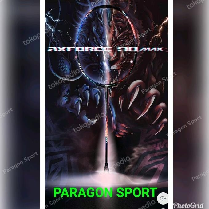 Miliki Raket Badminton Lining Axforce 90 Max / Axforce 90 Dragon / 90 Tiger