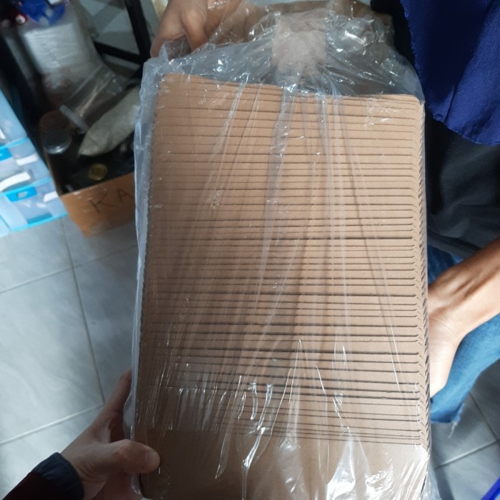 Paper Lunch Box Kraft Ukuran M / Paper Lunch Box Kraft M